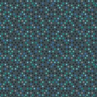 Dazzle Dots - Confetti Drop - Charcoal/Multi