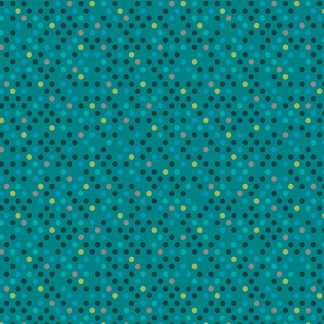 Dazzle Dots - Confetti Drop - Teal/Multi